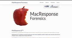 Desktop Screenshot of macresponseforensics.com